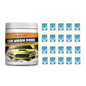 Concentrated Car Wash Beads, 160g, Car Wash Bead Car Decontamination, Cleaning Agent for Home Cleaning (Option: Default)