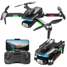 LF635 Dual Camera Dual Electric Drone--black (Option: Default)