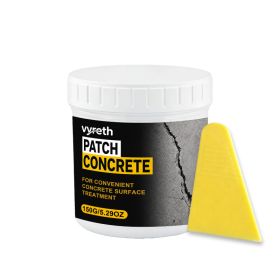 Wyreth Concrete Patch, 150ml, Crack Repair, Festival Supplies for Holiday Party (Option: Default)